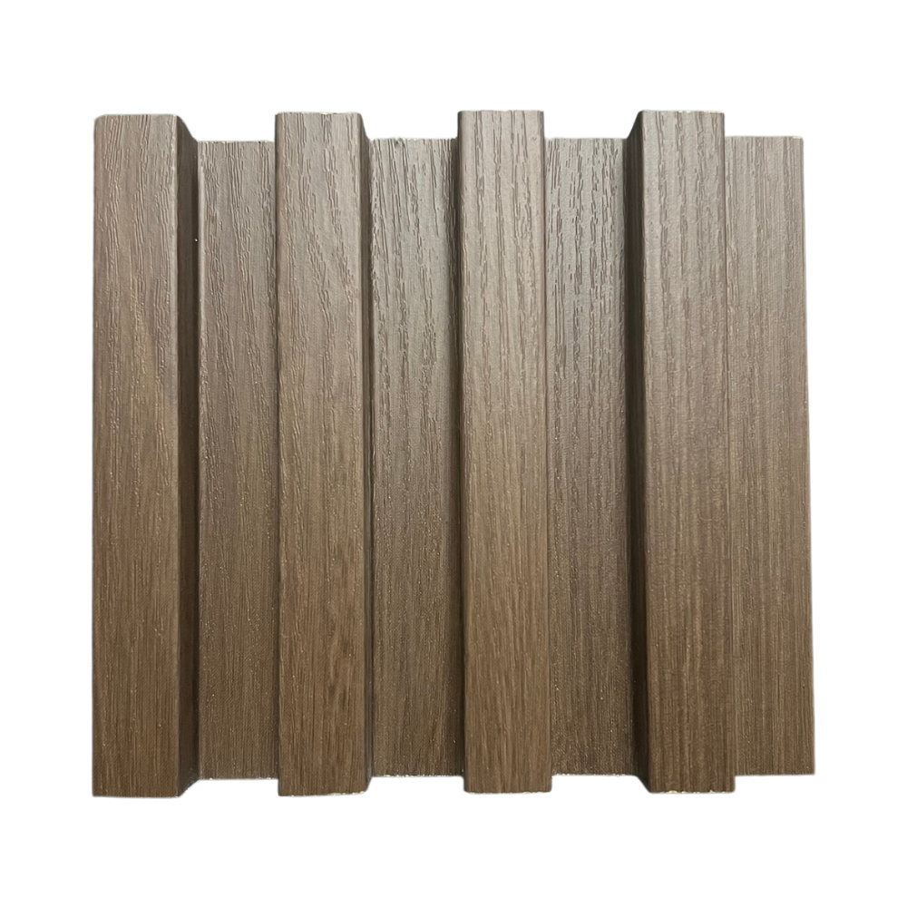 Mango - Fluted PVC Wall Panel 6 3/4" x 10' Smoke Embers - PJXD13